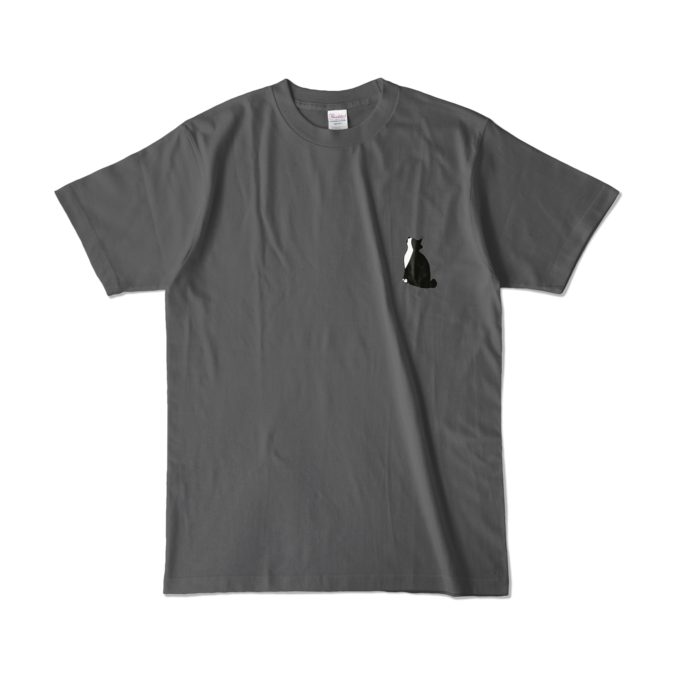 カラーTシャツ - L - チャコール (濃色)