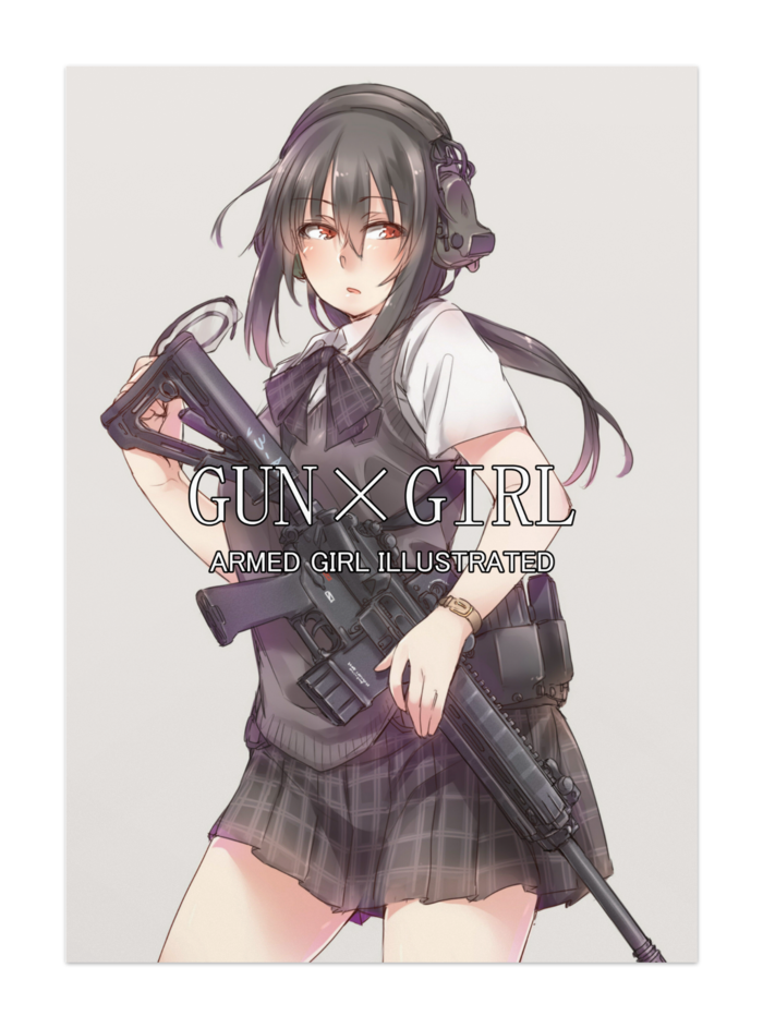 Gun Girl表紙ポスター Gunfoxclub Booth