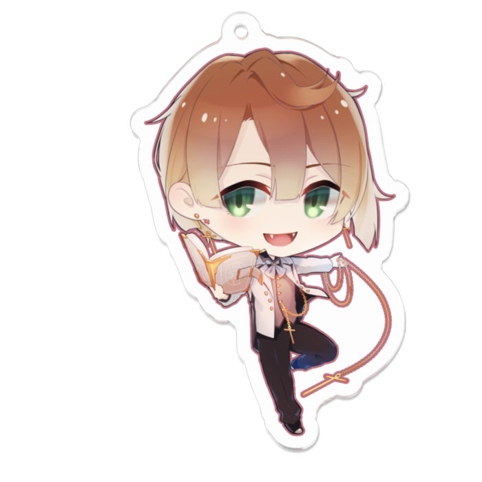 アクリルキーホルダー - 70 x 70 (mm)