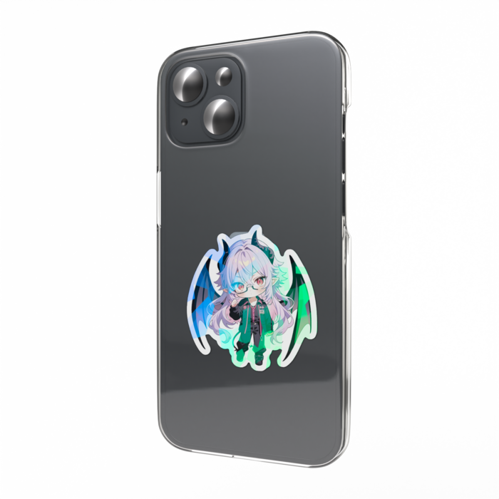 ホログラムスマホステッカー - 縦