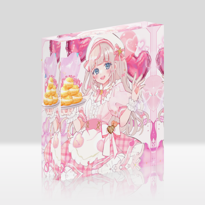 アクリルブロック - 100x100mm