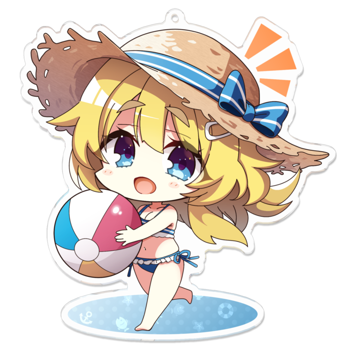 アクリルキーホルダー - 100 x 100 (mm)