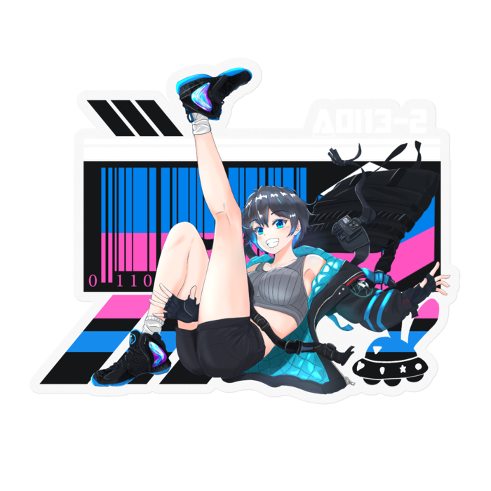 ステッカー - 100 x 100 (mm)