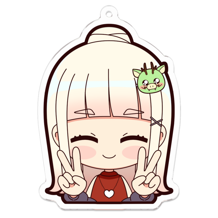 アクリルキーホルダー - 70 x 70 (mm)