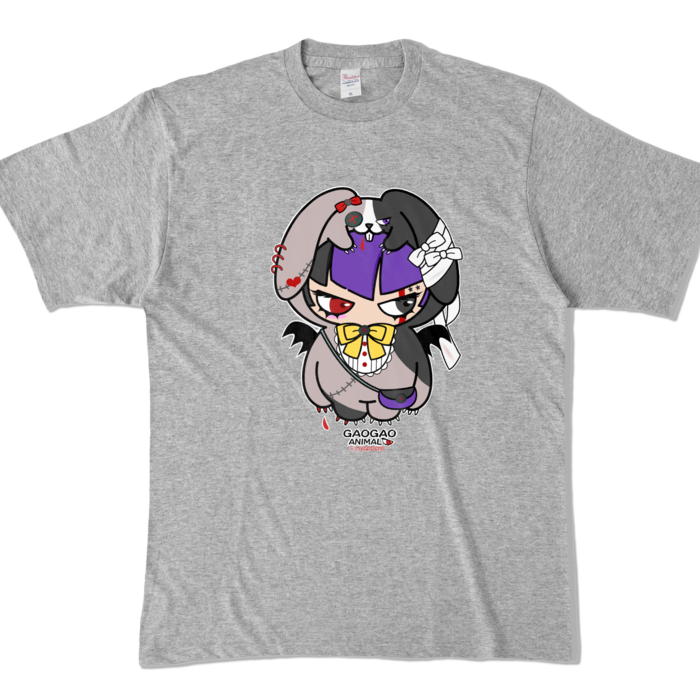 カラーTシャツ - XL - 杢グレー (濃色)