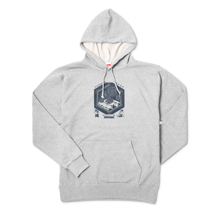 パーカー - XL - 杢グレー