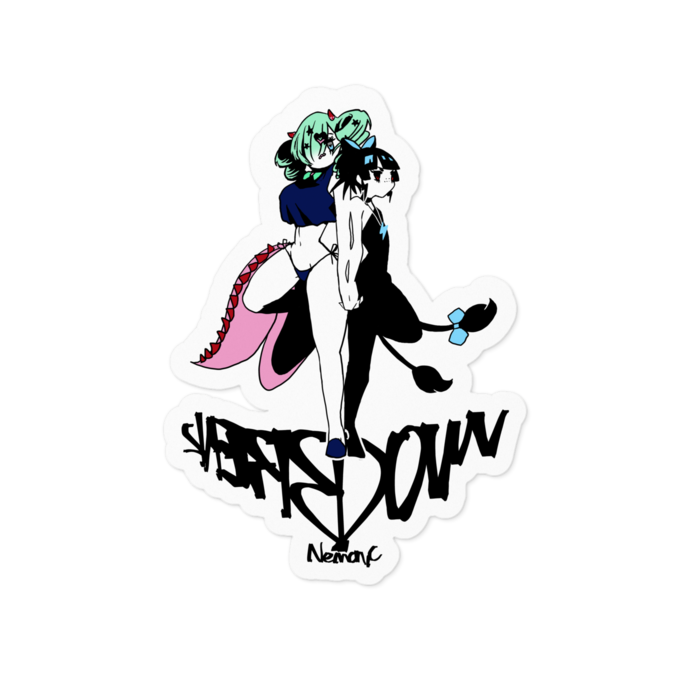 ステッカー - 100 x 100 (mm)