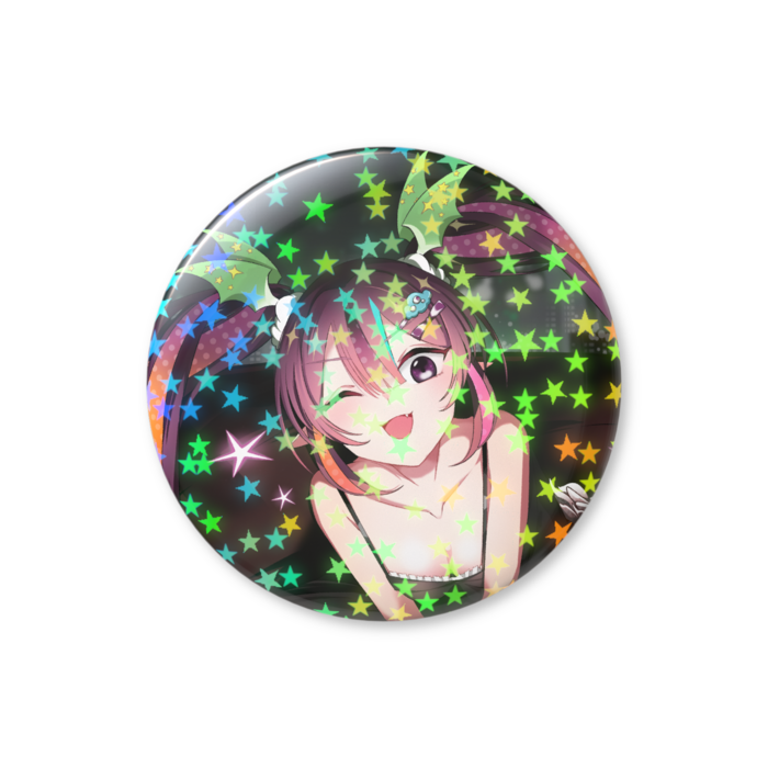 ホログラム缶バッジ - 32mm