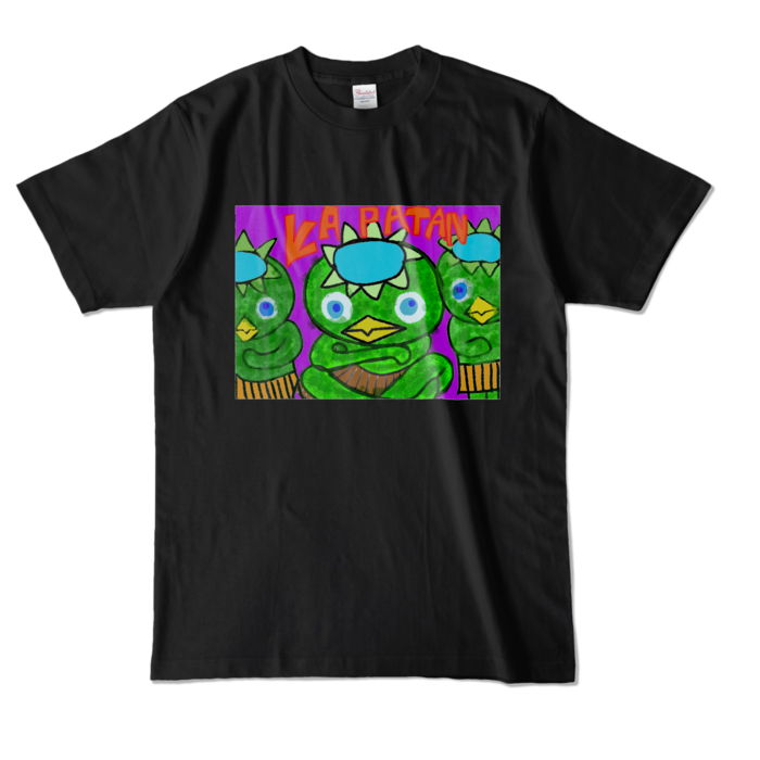 カラーTシャツ - L - ブラック (濃色)