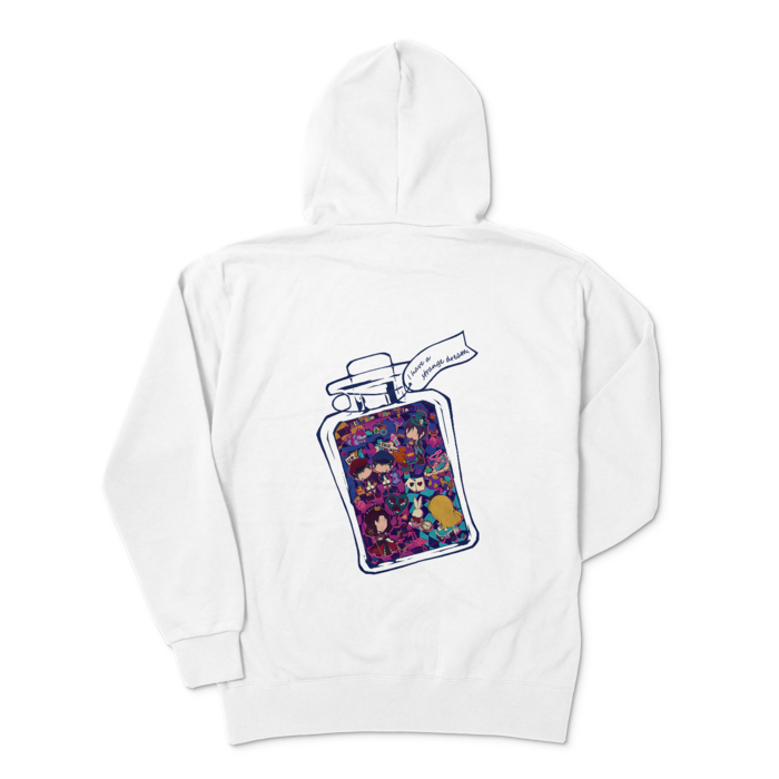 ジップパーカー - XL - ホワイト