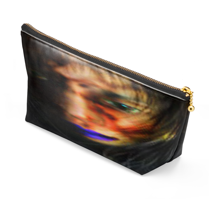 ポーチ - 長さ21.5cm / 高さ10cm - ブラック