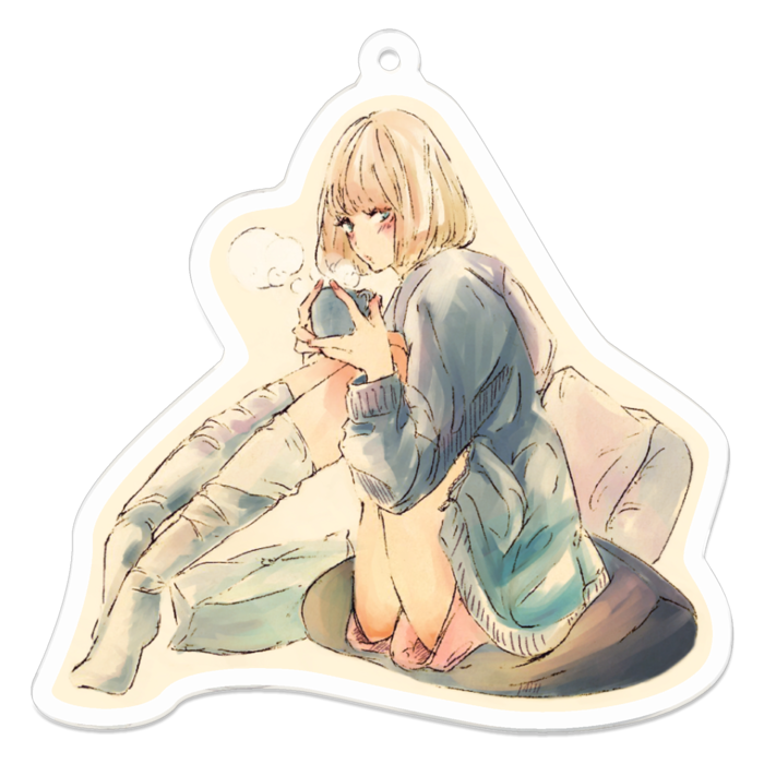 アクリルキーホルダー - 70 x 70 (mm)