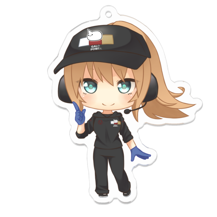 アクリルキーホルダー - 70 x 70 (mm)