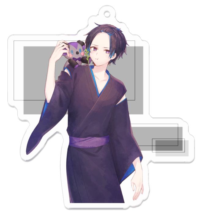 むすっとアクキー