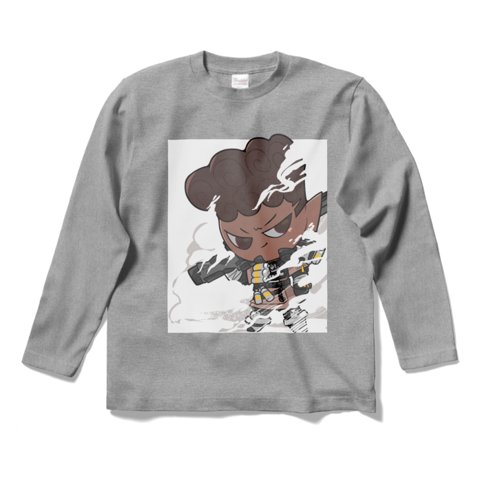 ロングスリーブTシャツ - S - 杢グレー