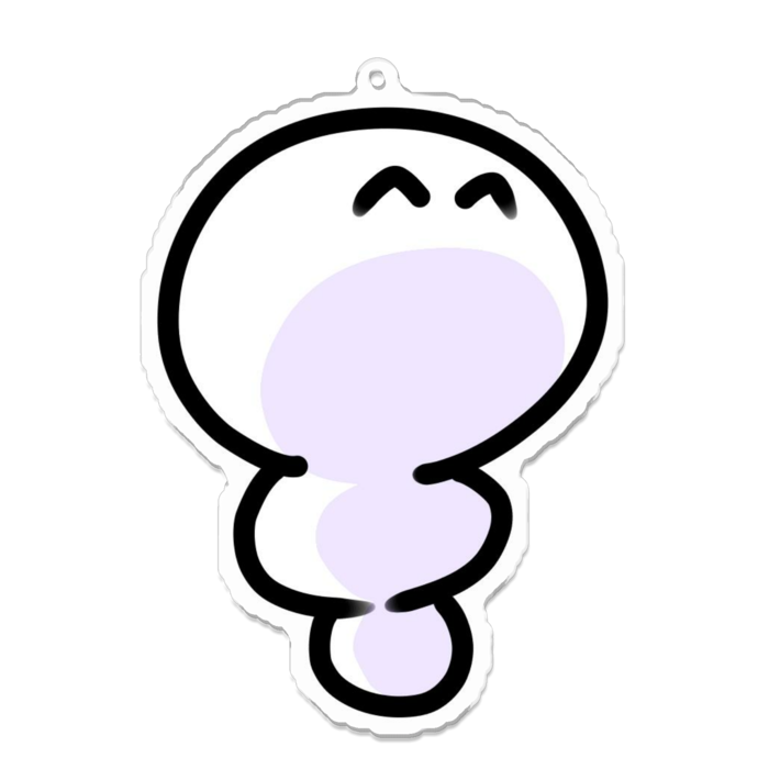 アクリルキーホルダー - 100 x 100 (mm)