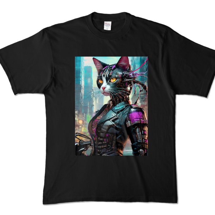 カラーTシャツ - XL - ブラック (濃色)