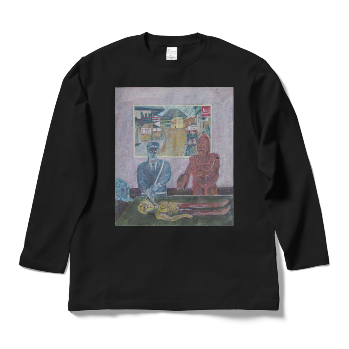 ロングスリーブTシャツ - L - ブラック