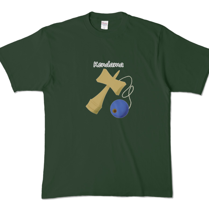 カラーTシャツ - XL - フォレスト (濃色)