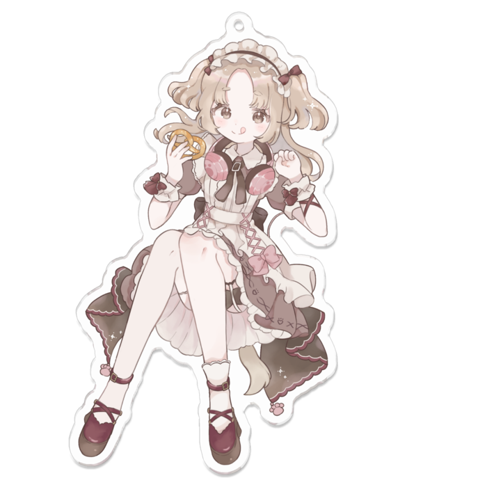 アクリルキーホルダー - 100 x 100 (mm)