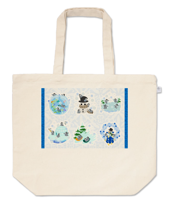 トートバッグ - L - プリント面積中