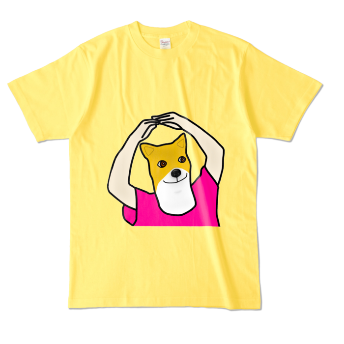 カラーTシャツ - L - イエロー (濃色)