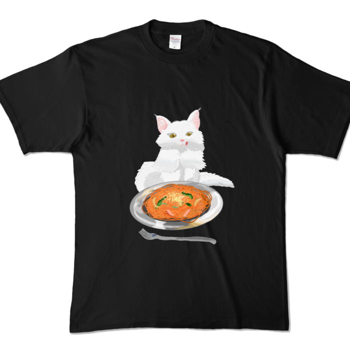 カラーTシャツ - XL - ブラック (濃色)