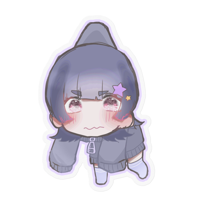 ステッカー - 100 x 100 (mm)