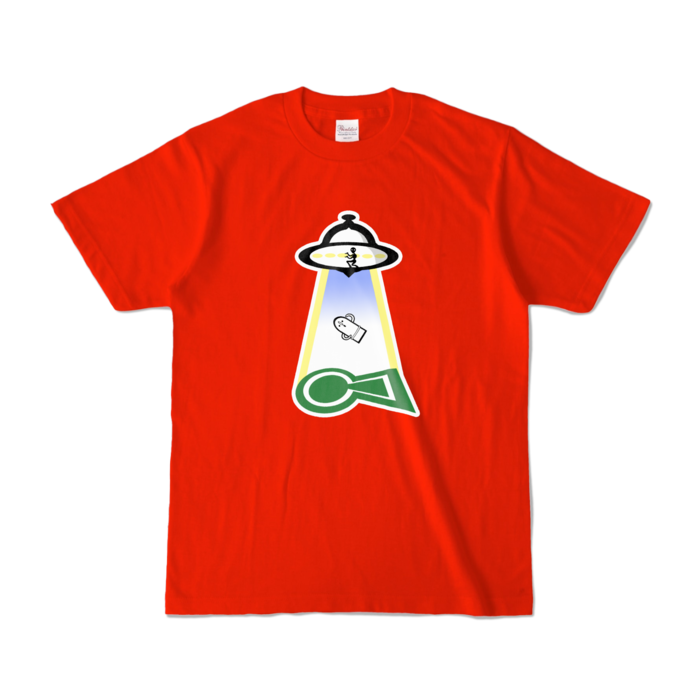 カラーTシャツ - S - レッド (濃色)