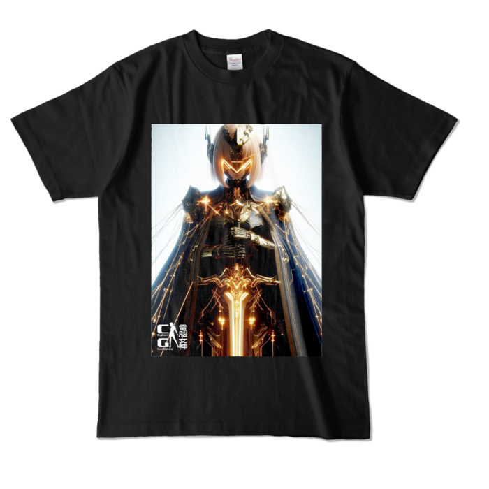 カラーTシャツ - L - ブラック (濃色)