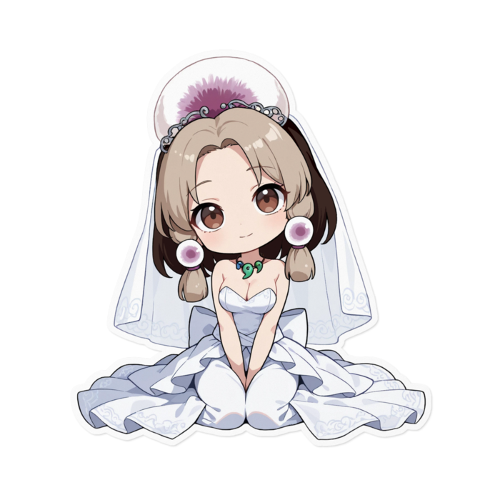 ステッカー - 160 x 160 (mm)(キャラのみ)