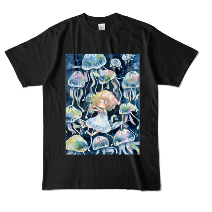 カラーTシャツ - L - ブラック (濃色)