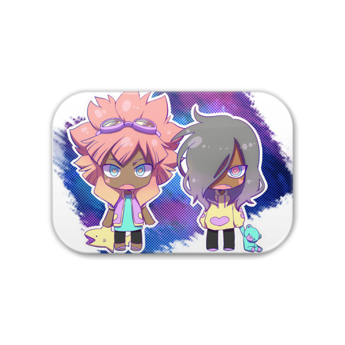 缶バッジ - 角丸 76x51mm