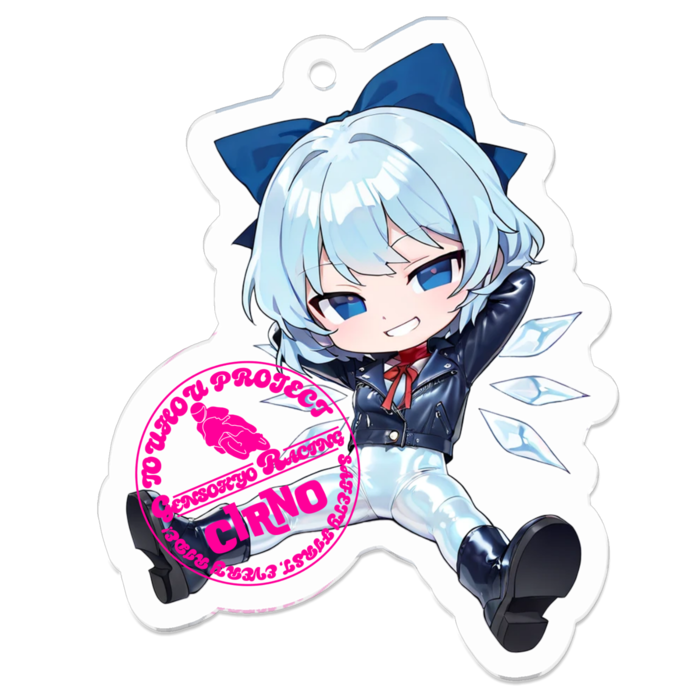 アクリルキーホルダー - 50 x 50 (mm)