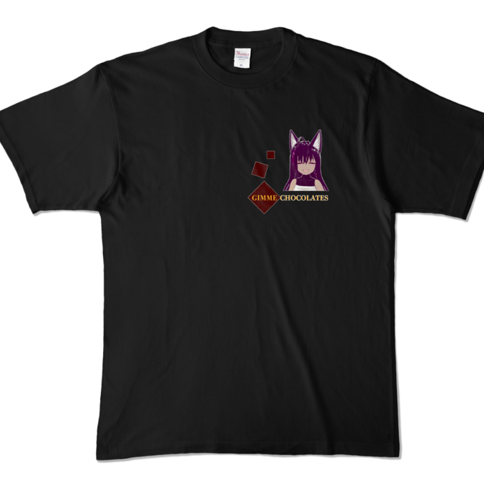 カラーTシャツ - XL - ブラック (濃色)