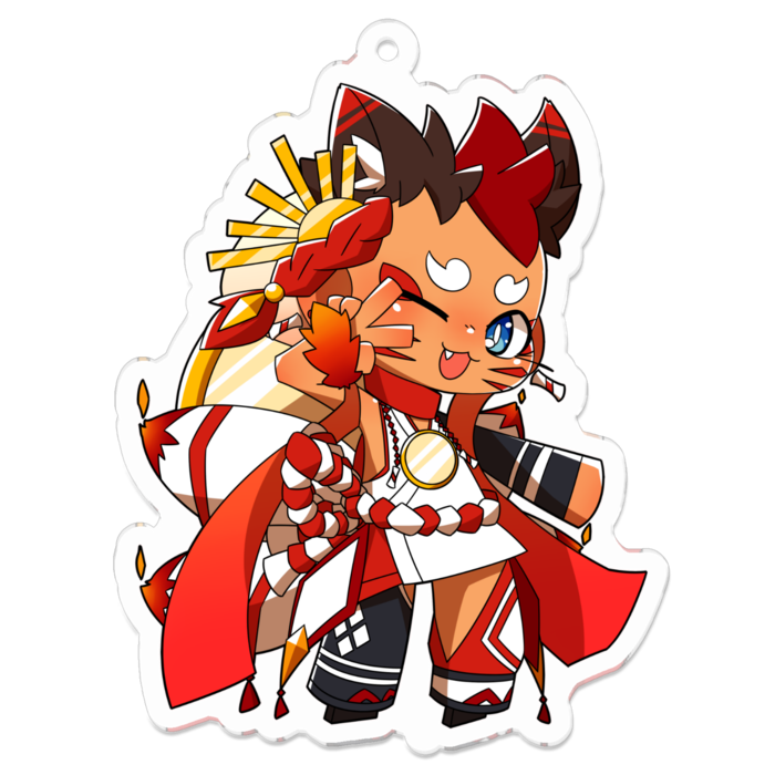 アクリルキーホルダー - 70 x 70 (mm)