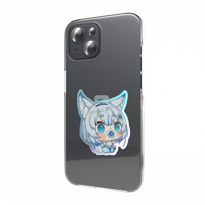 オーロラスマホステッカー④🦊