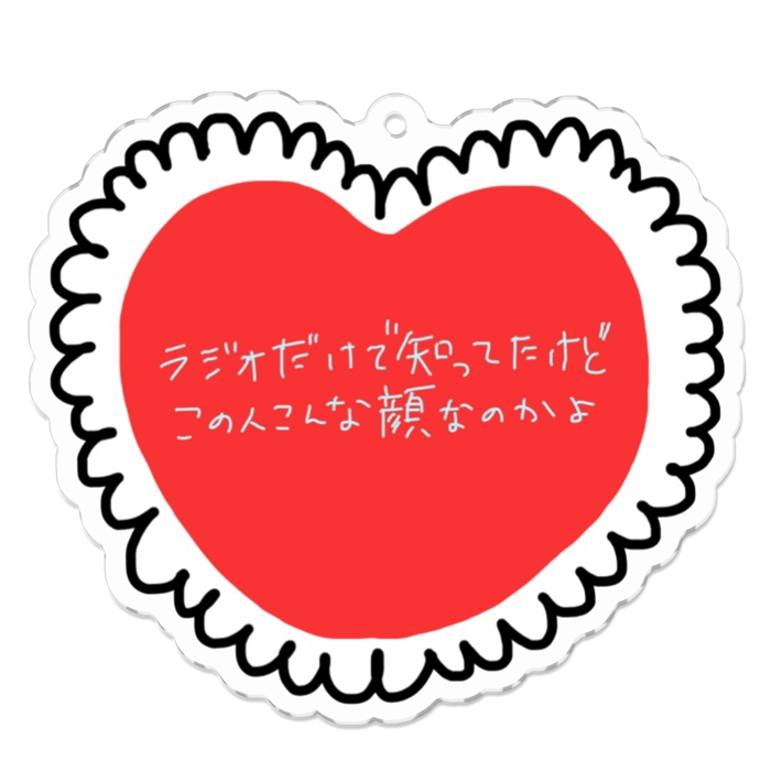 アクリルキーホルダー - 70 x 70 (mm)