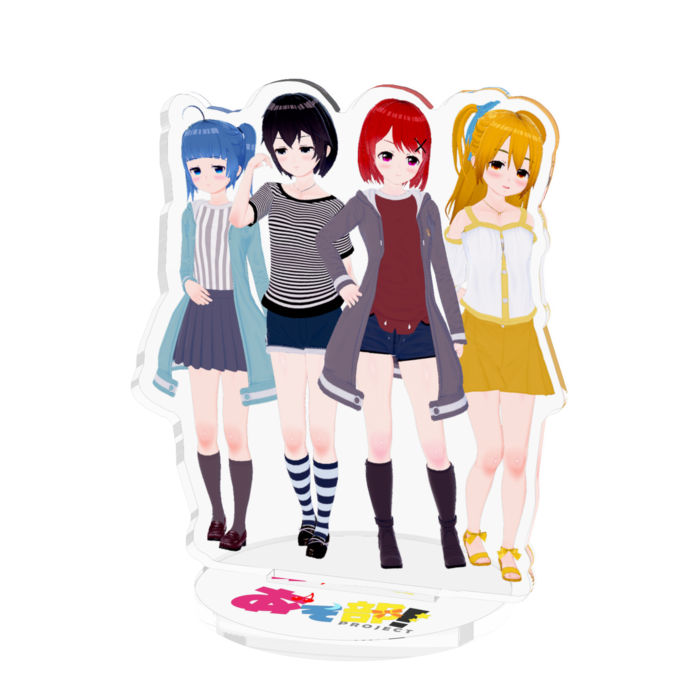 アクリルフィギュア - 70x70mm