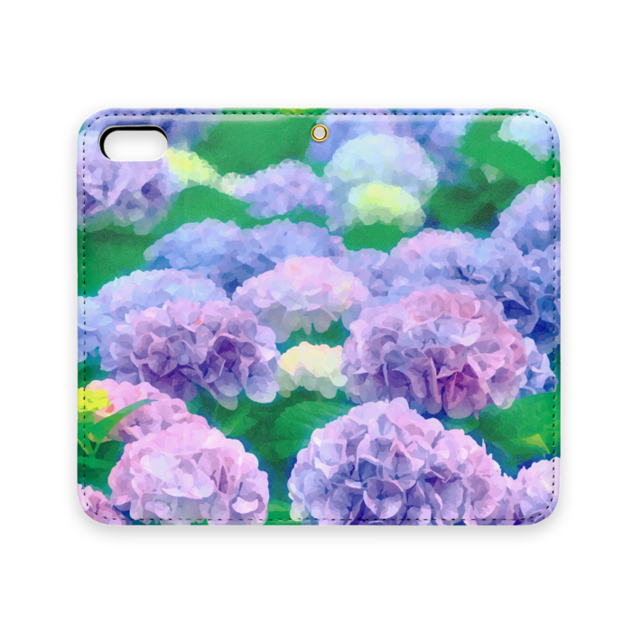 手帳型iPhoneケース(ベルトなし) - iPhone 5 / 5s / SE(第1世代) - ストラップ穴 あり