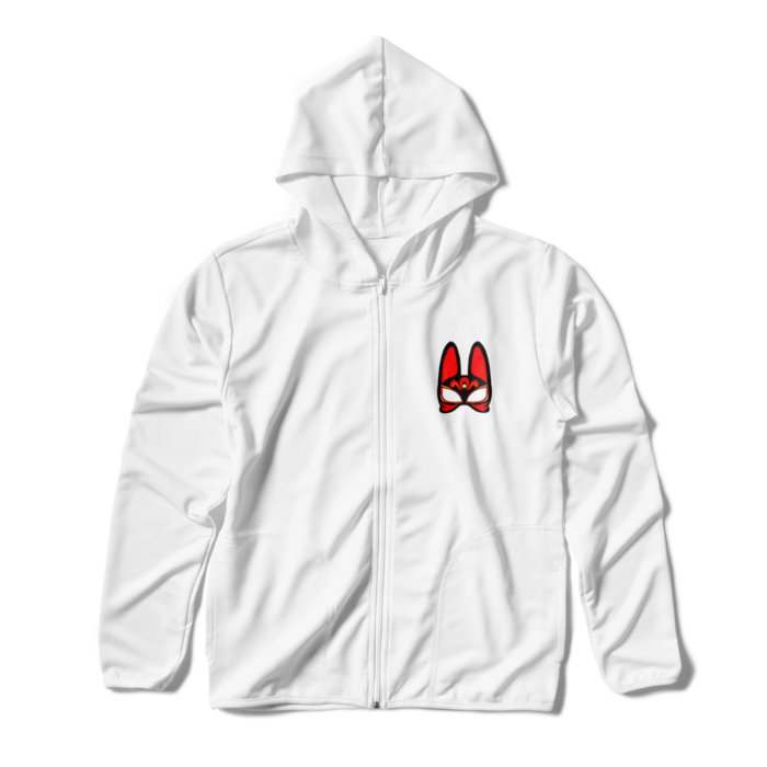 ジップパーカー - S - ホワイト