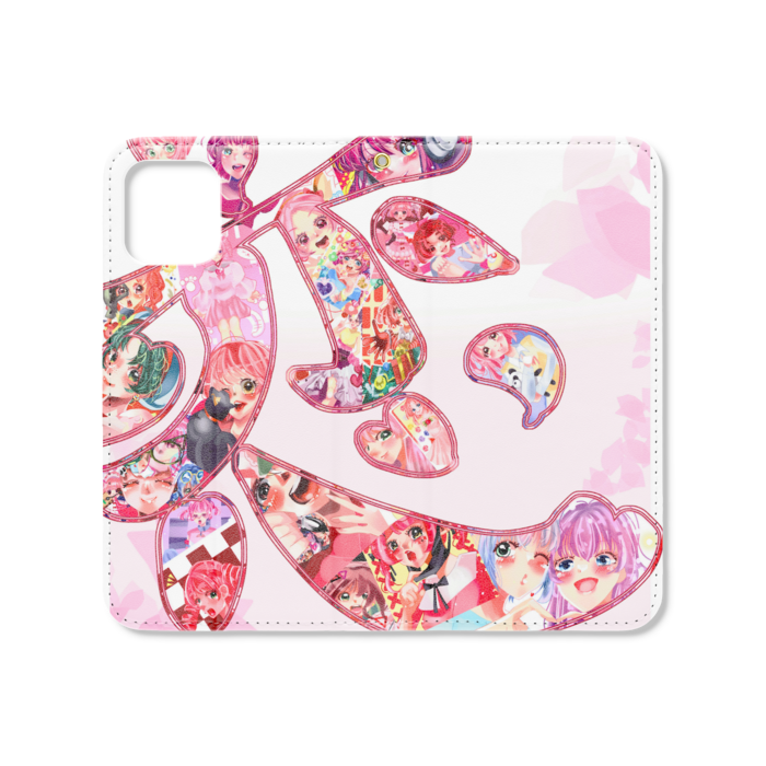 手帳型iPhoneケース（ベルトなし） - iPhone 11 Pro - ストラップ穴 あり