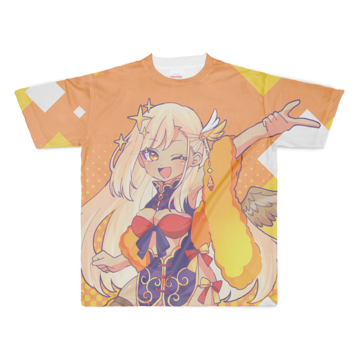 フルグラフィックTシャツ - XL - 両面印刷