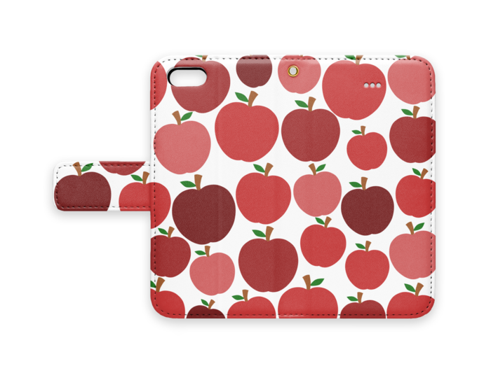 手帳型iPhoneケース - iPhone 5 / 5s / SE - ストラップ穴 あり