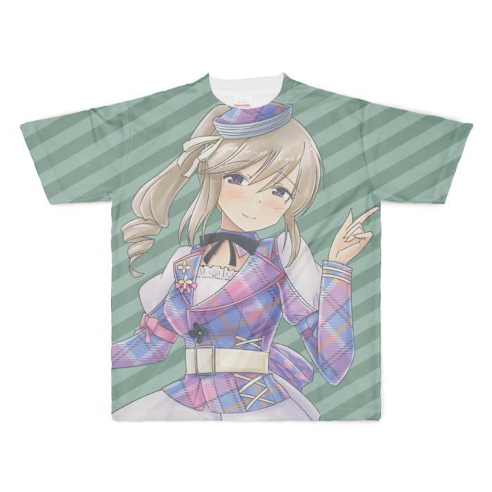 フルグラフィックTシャツ - XL - 正面印刷のみ