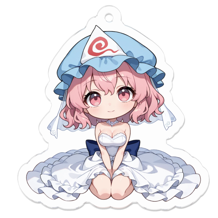 アクリルキーホルダー - 50 x 50 (mm)(キャラのみ)