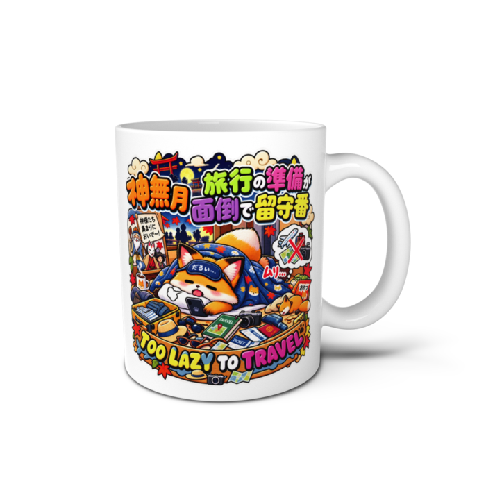 マグカップ - 直径 8cm / 高さ 9.5cm