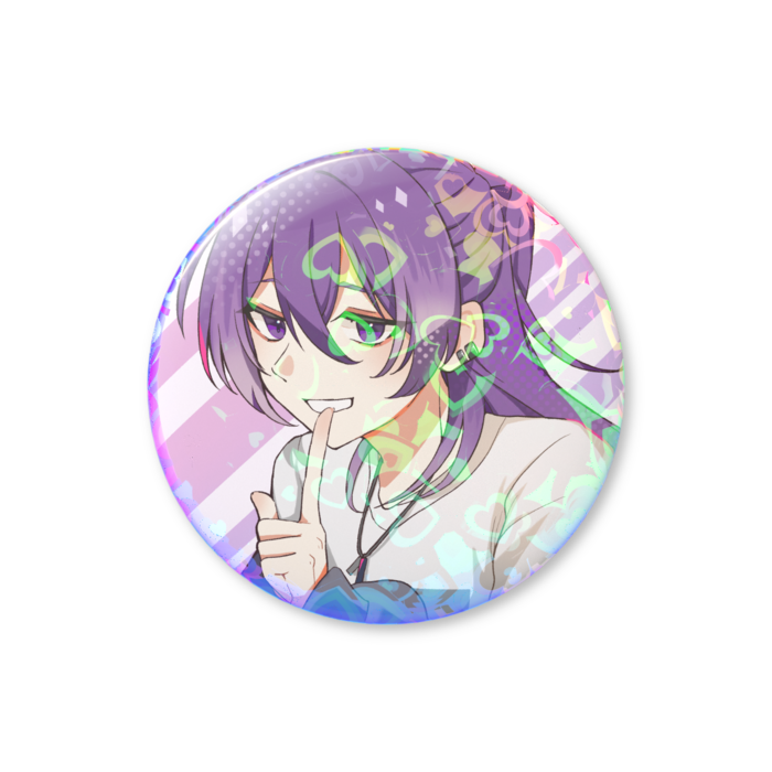 ホログラム缶バッジ - 56mm