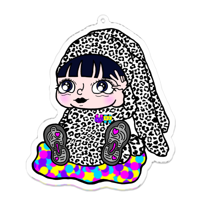 アクリルキーホルダー - 100 x 100 (mm)