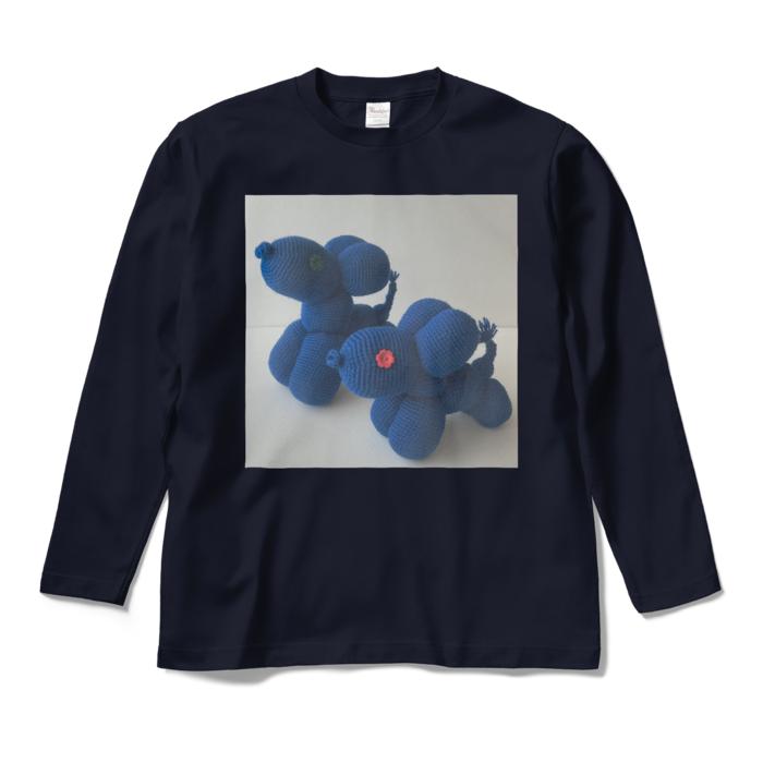 ロングスリーブTシャツ - M - ネイビー